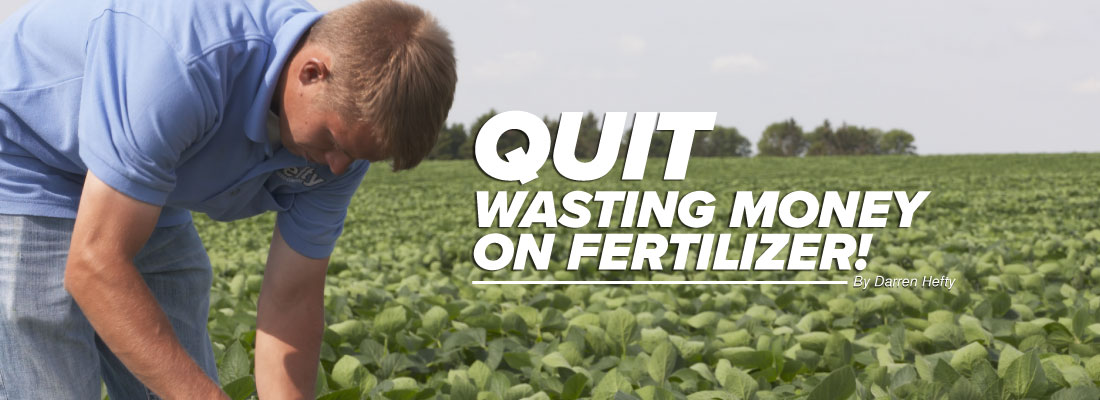 Quit wasting money on fertilizer mobile article header image