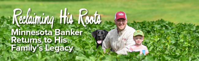 Agronomy. Answers. Yield. Aug/Sept 2020 Mobile Article Header Image Reclaiming His Roots